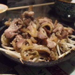 宮崎地鶏の網焼き