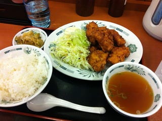 唐揚げ定食