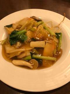 五目あんかけかた焼きそば