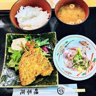 島根県産アジあじ定食