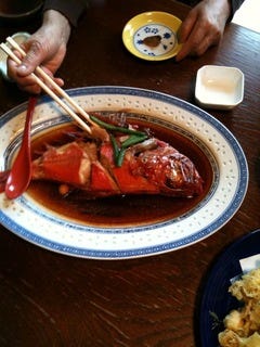 金目鯛の煮付け