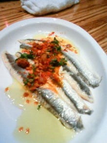 イワシの酢漬け