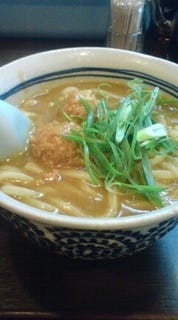 合鴨のつくね入りカレーうどん