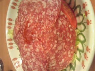 熟成ミラノサラミのサラダ