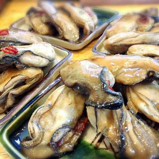 自家製牡蠣のオイル漬