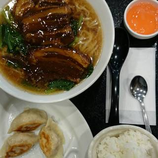 豚角煮麺セット