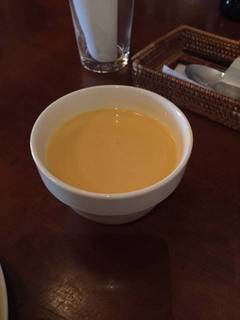 冷たいかぼちゃのスープ