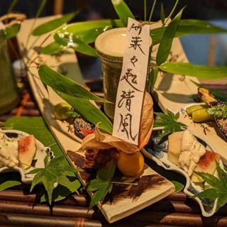 前菜の盛り