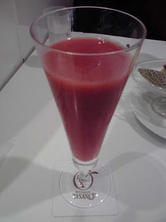 あまおう苺のジュース