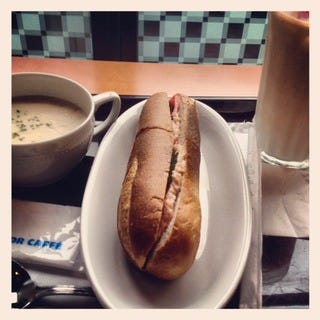 スモークサーモンとクリームチーズ