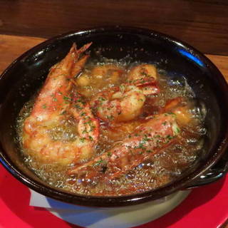 エビのアヒージョ