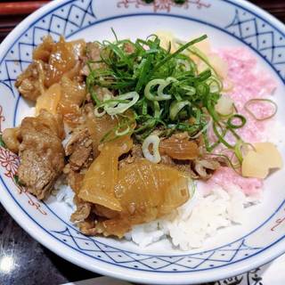 和牛特製ダレあぶり焼きと近海まぐろトロたくの山海丼