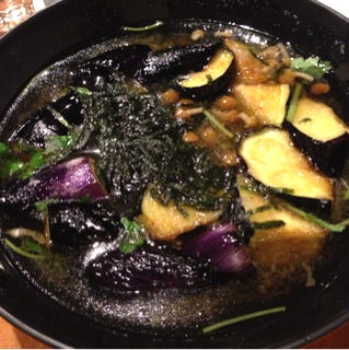 ナスの揚げ出し