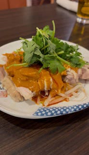 パクチーよだれ鶏