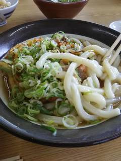 野菜かき揚げうどん