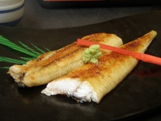 鰻の白焼き
