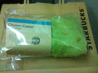 サラダラップ　チキンシーザー