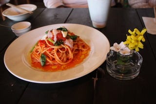 トマトソーススパゲッティ