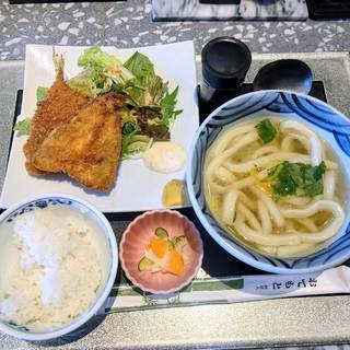 アジフライ定食