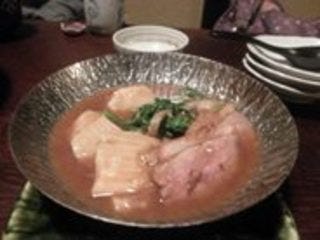 鴨、生麩、里芋の治部煮仕立て