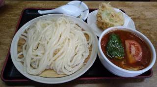 桐生おりひめうどん（トマトつけ汁）