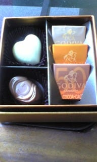 ゴディバ　ゴールド　コレクション　５粒入