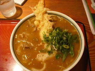 カレー海老うどん