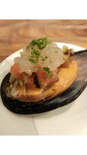 ムール貝の前菜