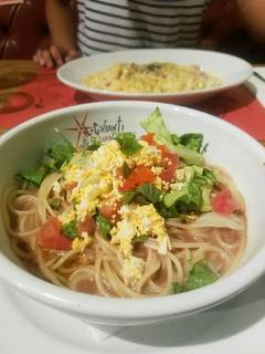 都会の冷製スパゲティ