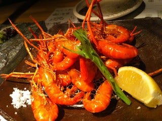 川海老の唐揚げ