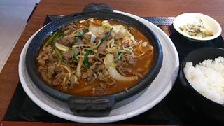 生ラム肉ジンギスカン定食