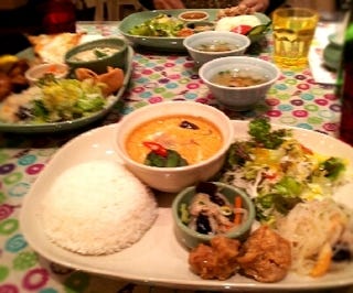 日替わりタイカレープレート