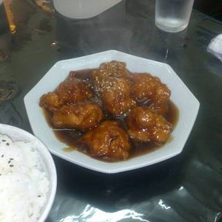 鳥の甘酢あんかけ