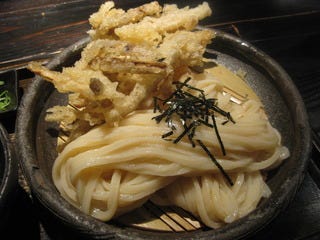 土ゴボウ天うどん