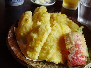 とうもろこしの天ぷら