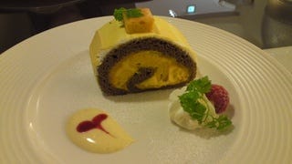 かぼちゃのロールケーキ