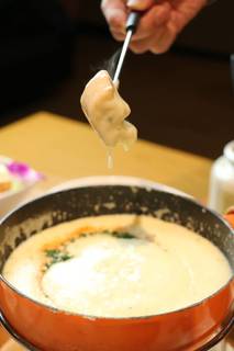 チーズフォンデュー