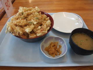 いかのかき揚げ丼