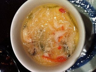 蟹あんかけ茶碗蒸し