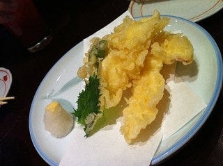 するめいかの天ぷら