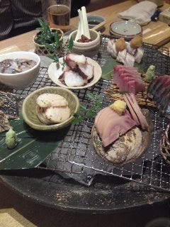 刺身盛り合わせ