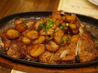 ごろごろニンニクチキン