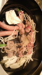 特製ラム肉ジンギスカン