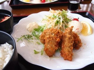 カキフライ定食