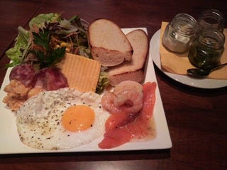 ランチ　サラダプレート