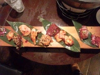 ホルモン盛り合わせ