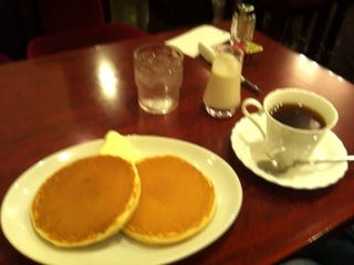 ホットケーキセット