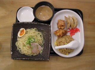 冷やしつけ麺半ちゃんダブル定食