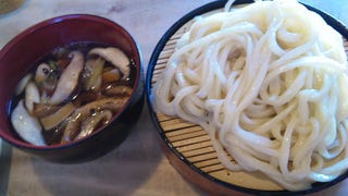 きの子汁うどん