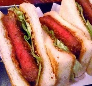 こだわりの和牛ヒレカツサンド